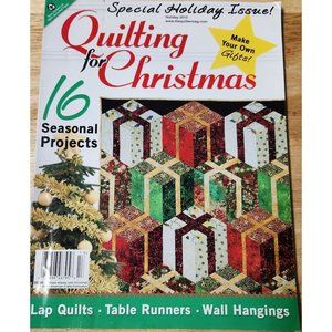 Quilting for Christmas - Special Holiday Issue